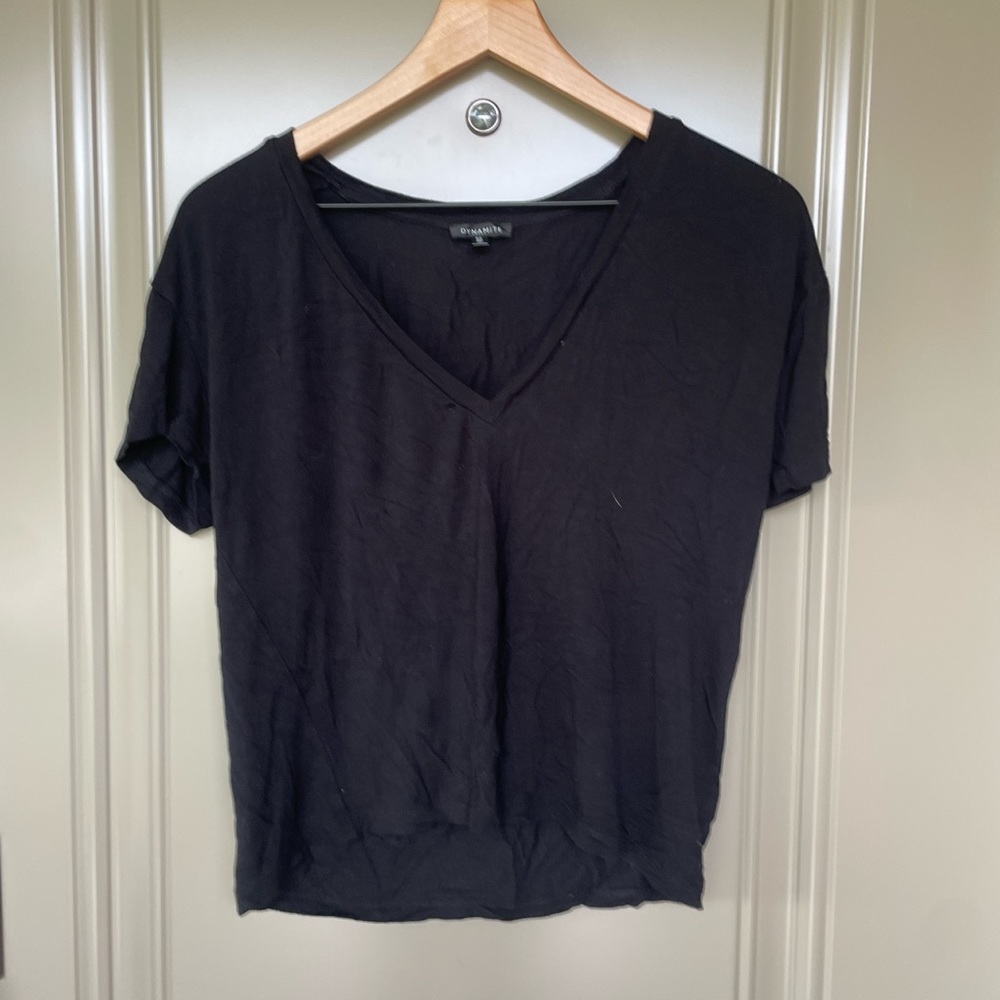 Dynamite Black Short Sleeve T-Shirt